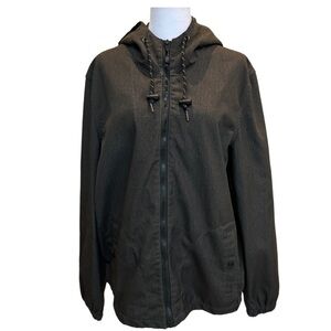 Nomad Tech Fleece Hooded Jacket weather resistant Unisex Size Medium M EUC